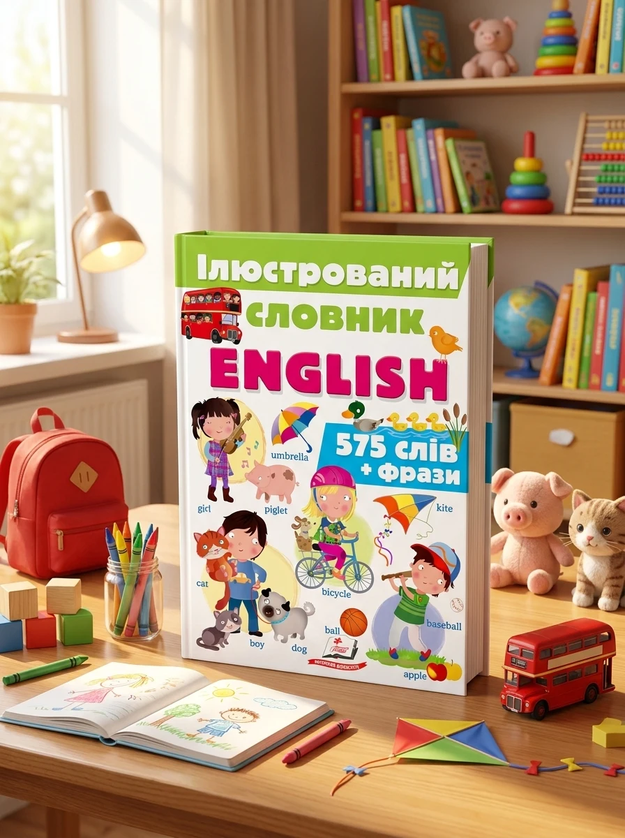 Ілюстрований словник English — Дитяча література іноземними мовами