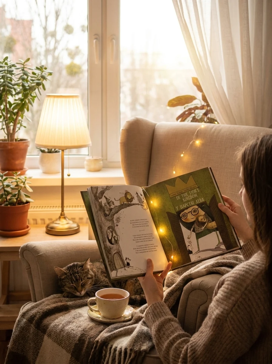 У царстві лева / In the Lion's kingdom — Розвивальні книги