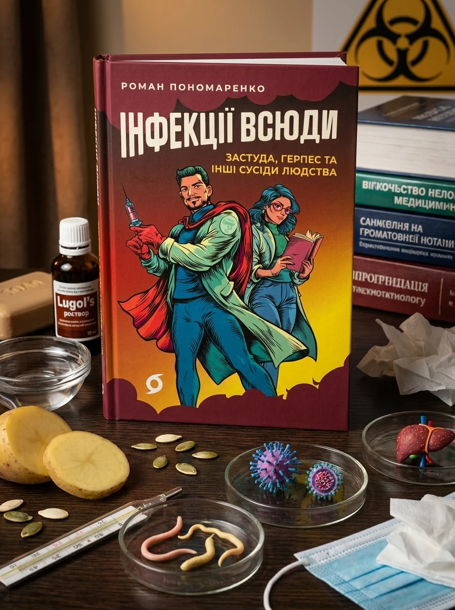 Інфекції всюди — Науково-популярні книги