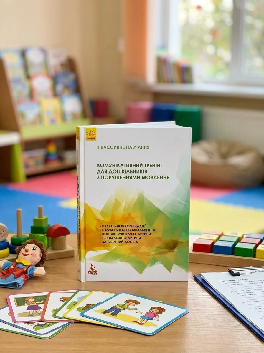 Інклюзивне навчання. Комунікативний тренінг для дошкільників з порушенням мовлення — Педагогіка