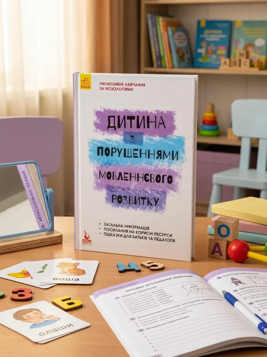 Інклюзивне навчання за нозологіями. Дитина з порушеннями мовленнєвого розвитку — Розвивальні книги