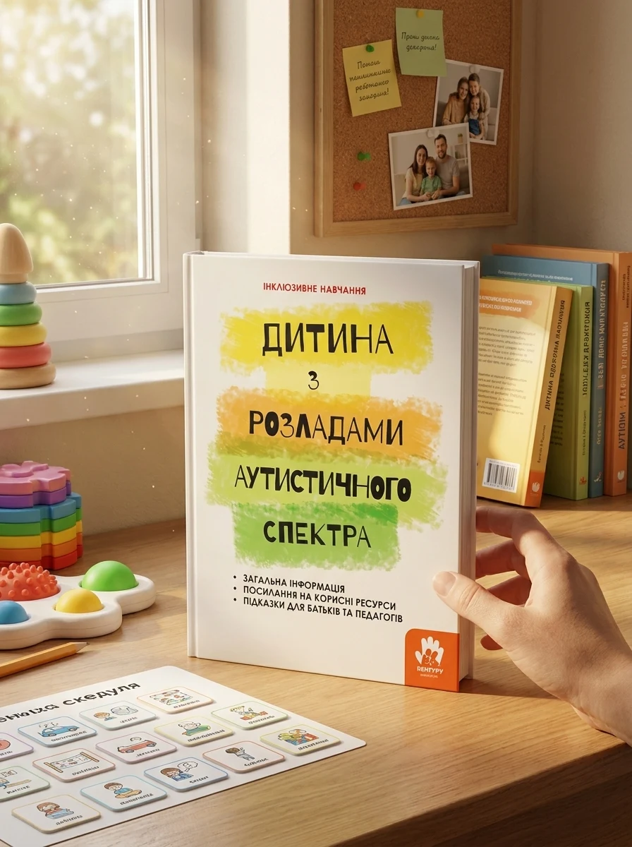 Інклюзивне навчання за нозологіями. Дитина з розладами аутистичного спектра — Розвивальні книги