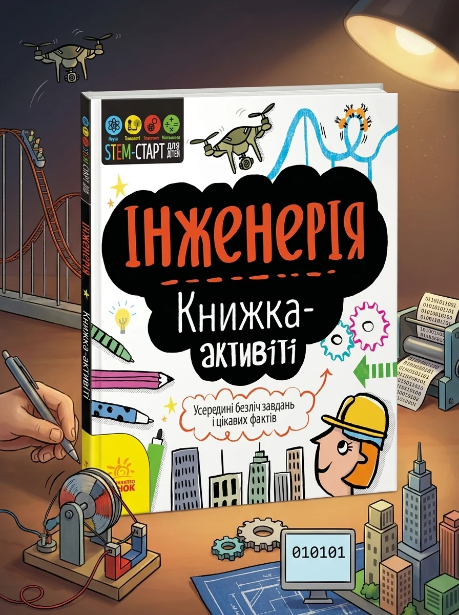 Інженерія. Книжка-активіті | купити книгу онлайн