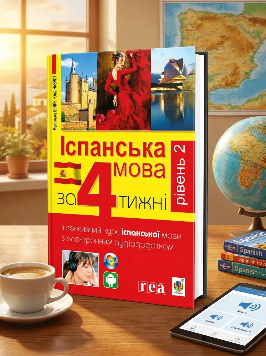 Іспанська мова за 4 тижні. Рівень 2. Інтенсивний курс іспанської мови з електронним аудіододатком — фото 2