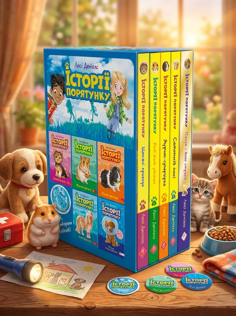 Історії порятунку. Цикл 2. Комплект із 5 книг — Дитяча проза
