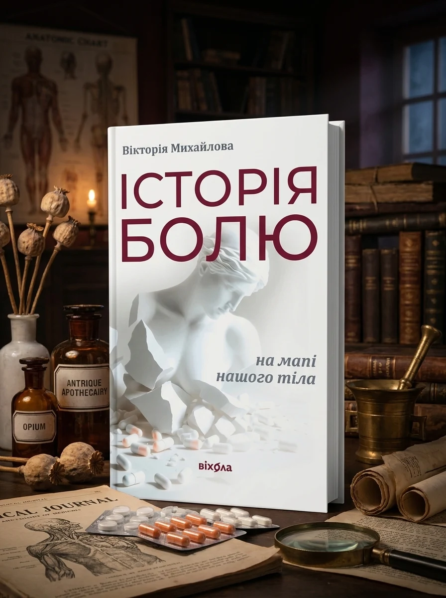 Історія болю на мапі нашого тіла — Науково-популярні книги