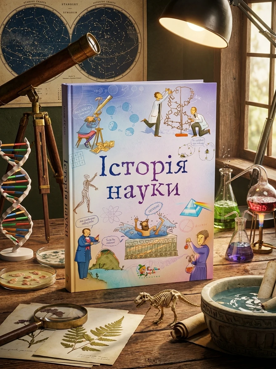 Історія науки — Дитячі енциклопедії