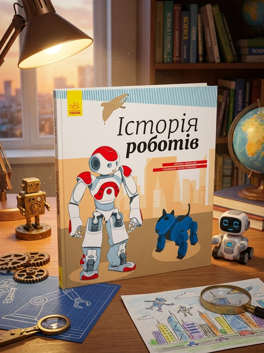 Історія роботів — Дитячі енциклопедії