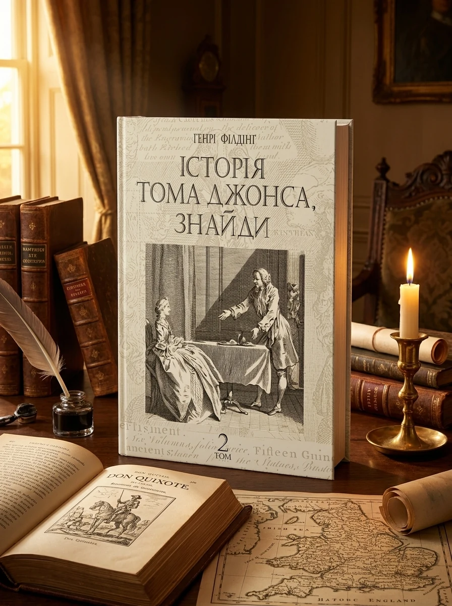 Історія Тома Джонса, знайди. Том 2 — Класична зарубіжна проза