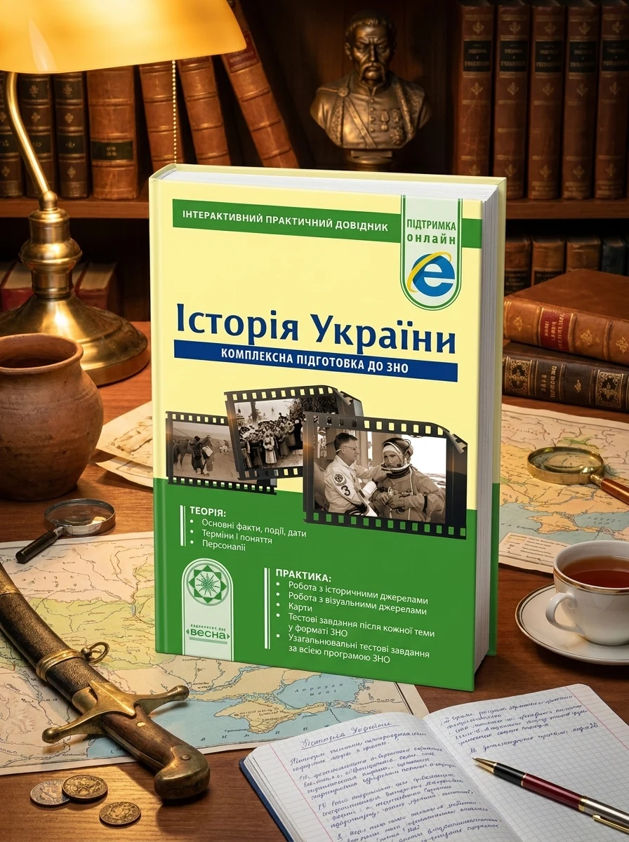 Історія України. Комплексна підготовка до ЗНО 2019. Інтерактивний практичний довідник — Підготовка до школи