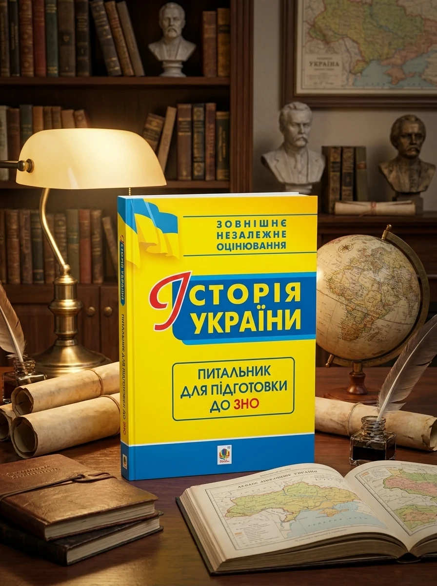 Історія України. Питальник для підготовки до ЗНО | купити книгу онлайн
