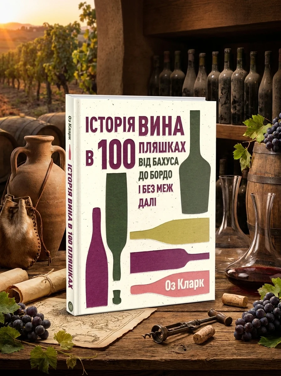 Історія вина в 100 пляшках