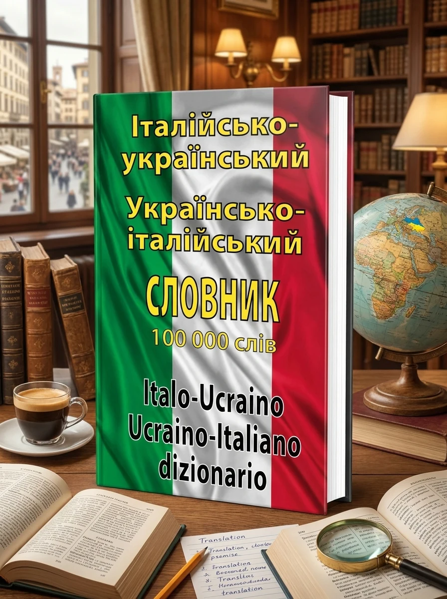 Італійсько-український, Українсько-італійський словник. 100 тисяч слів — фото 2