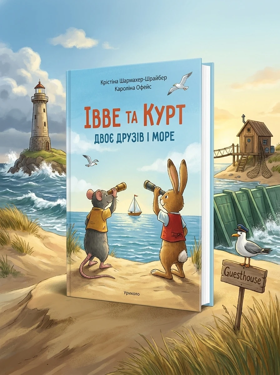 Івве та Курт. Двоє друзів і море — Дитяча проза