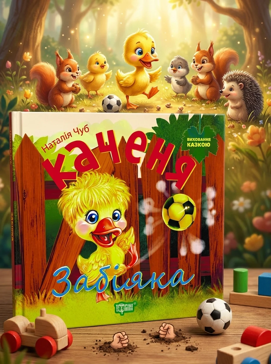 Каченя Забіяка. Виховання казкою — Казки