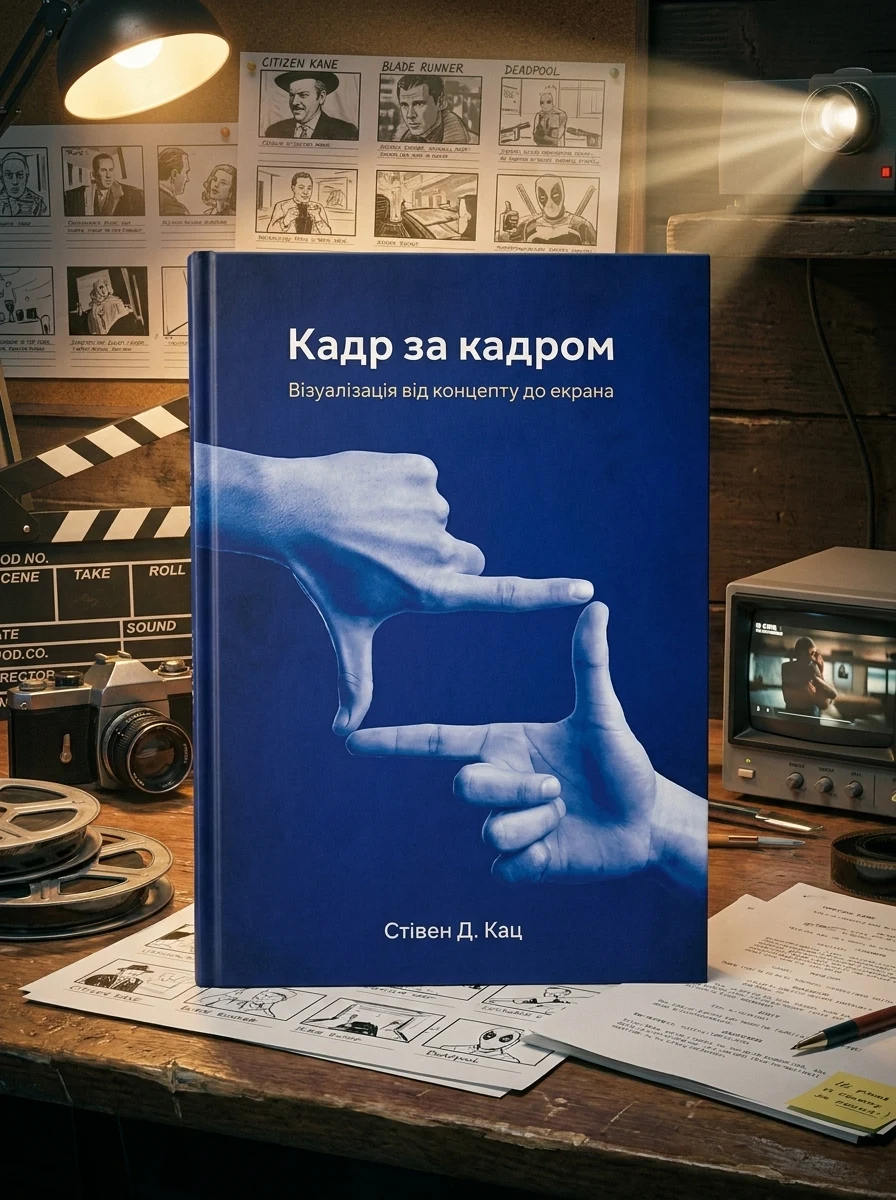Кадр за кадром: візуалізація від концепту до екрана — Подарункові нонфікшн книги
