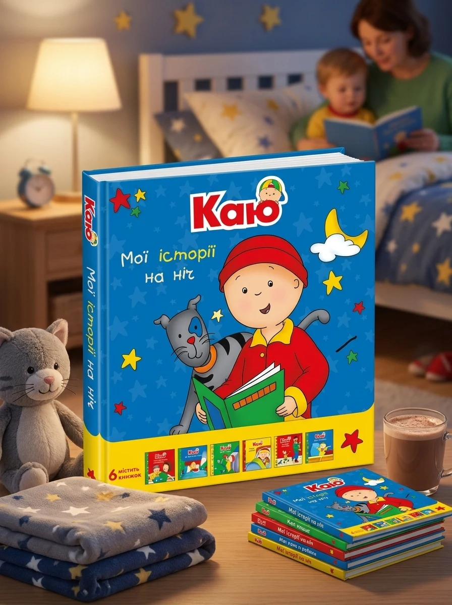 Каю. Мої історії на ніч. Комплект з 6 книжок — Книги для малят