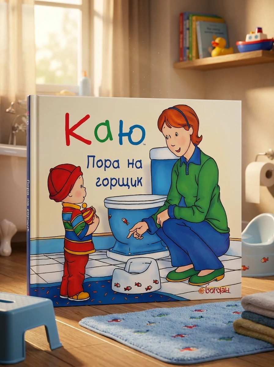 Каю. Пора на горщик — Книги для малят