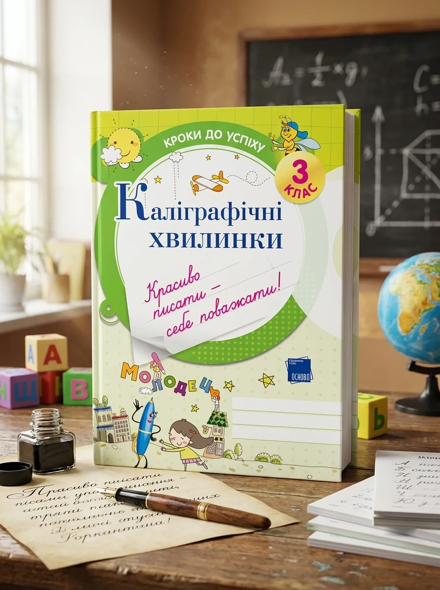 Каліграфічні хвилинки. 3 клас — Розвивальні книги