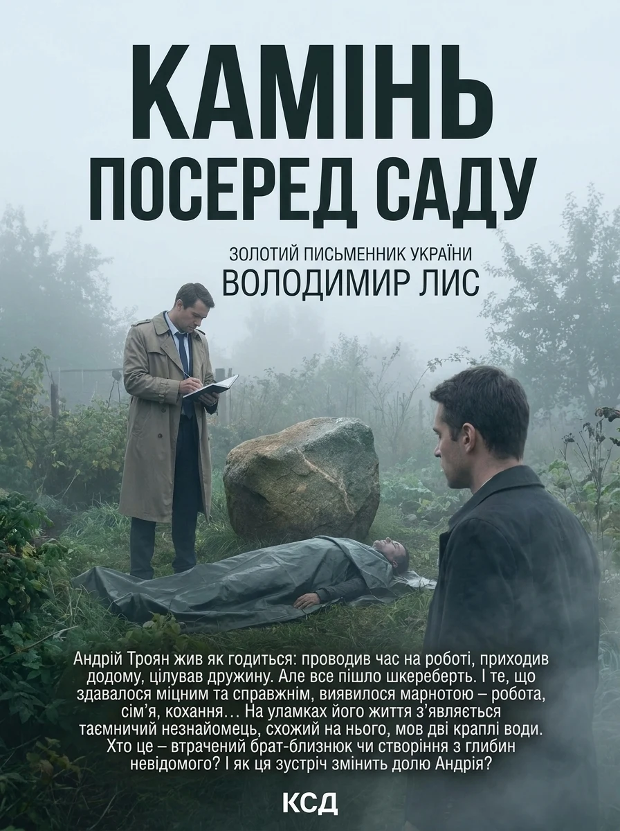 Камінь посеред саду