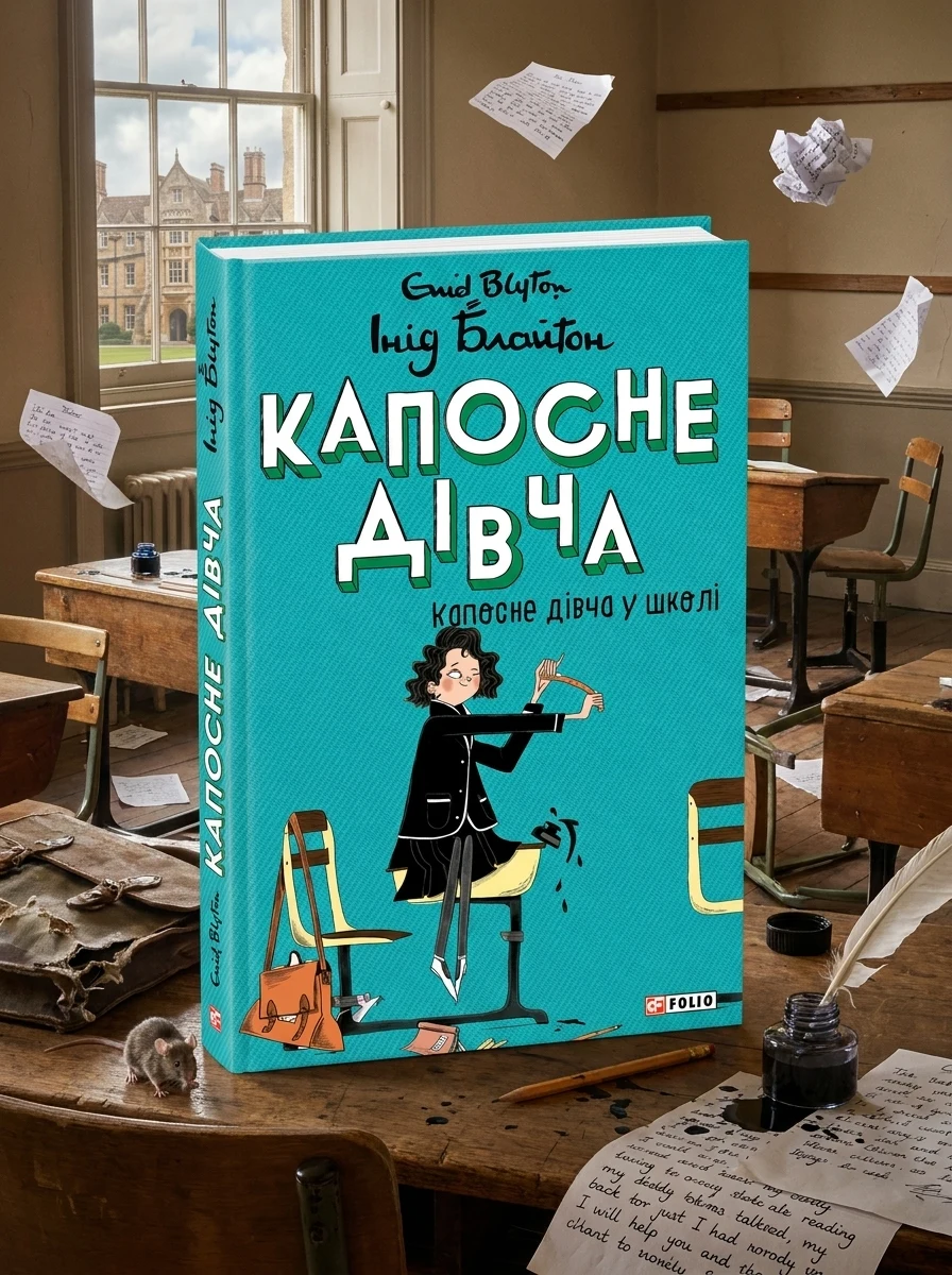 Капосне дівча у школі (мʼяка обкладинка)