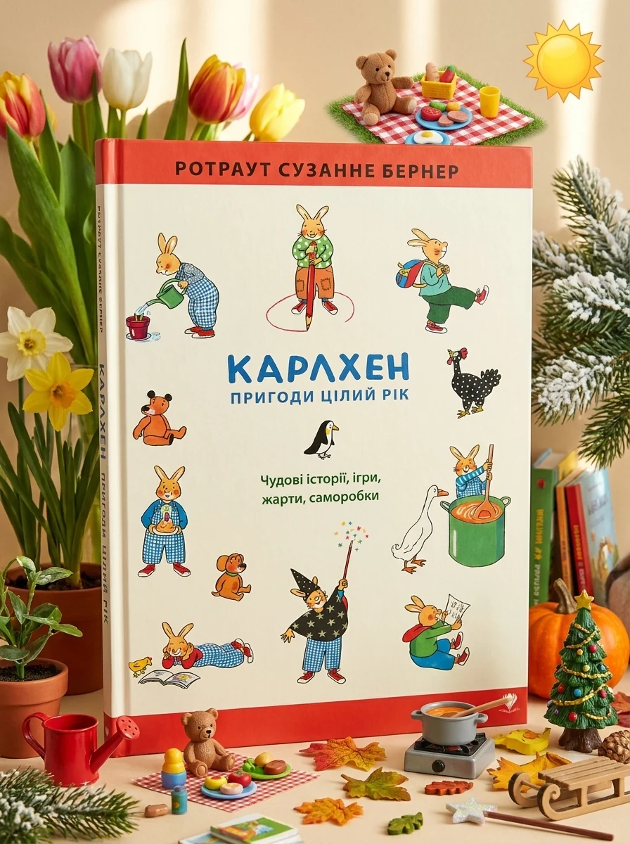 Карлхен. Пригоди цілий рік | купити книгу онлайн