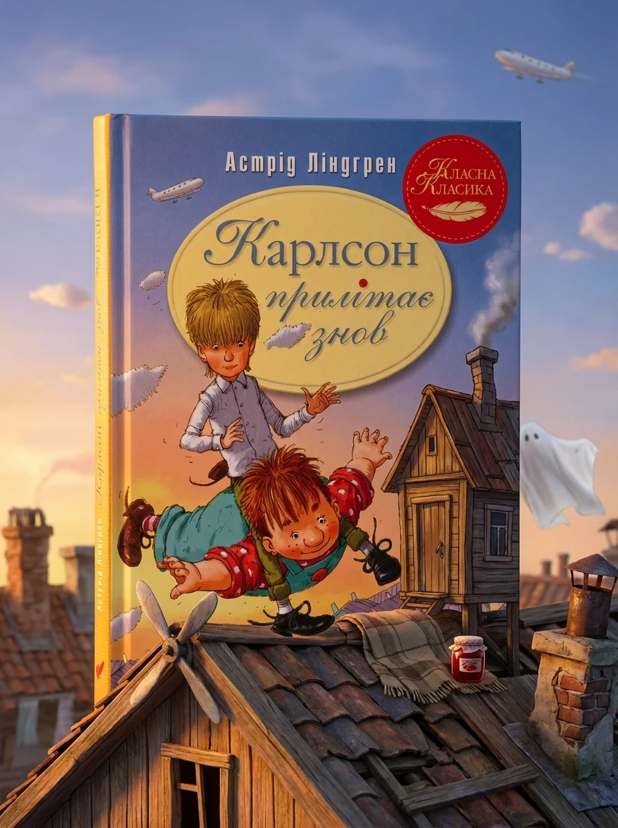 Карлсон прилітає знов | купити книгу онлайн