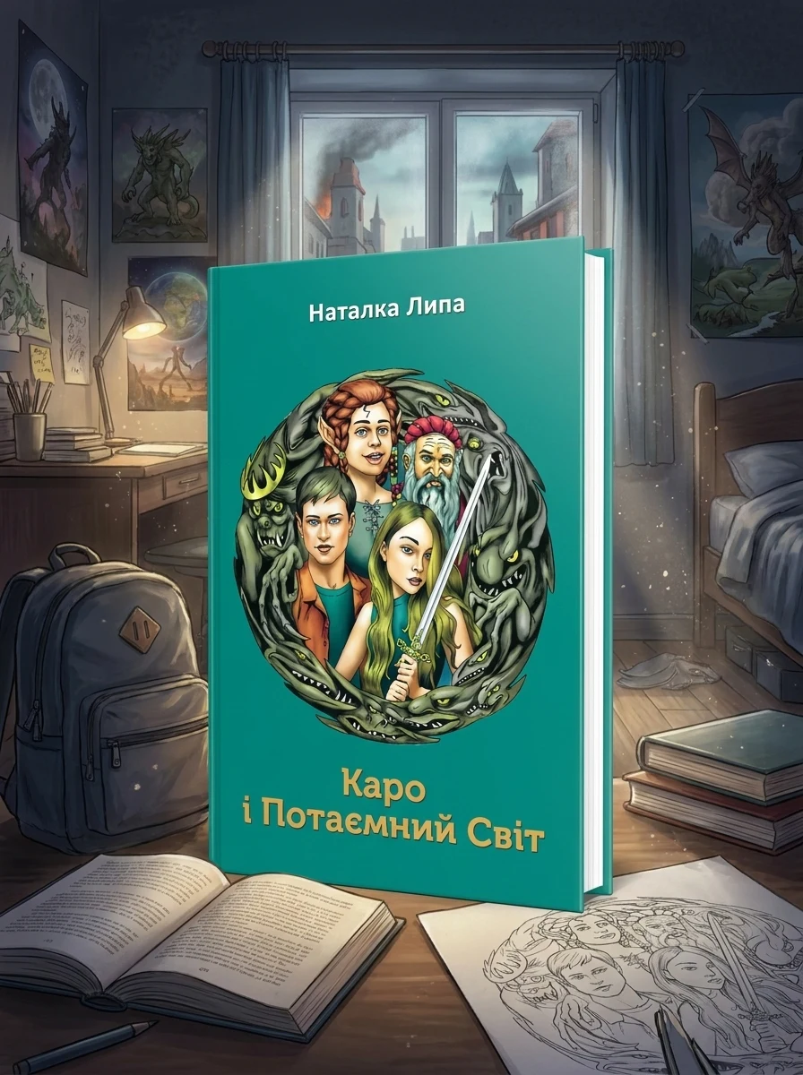 Каро і Потаємний Світ — Підліткове фентезі