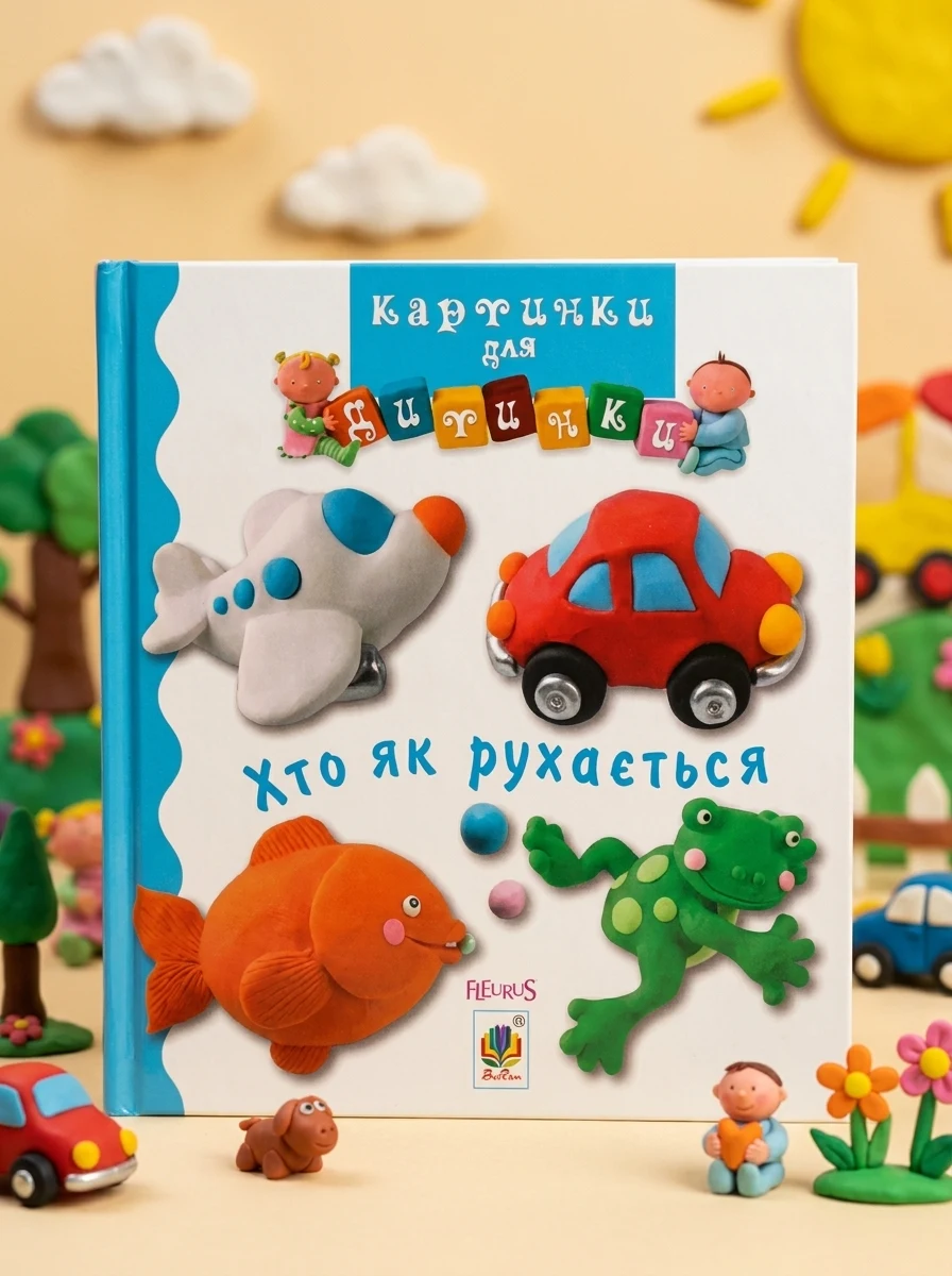 Картинки для дитинки. Хто як рухається — фото 2