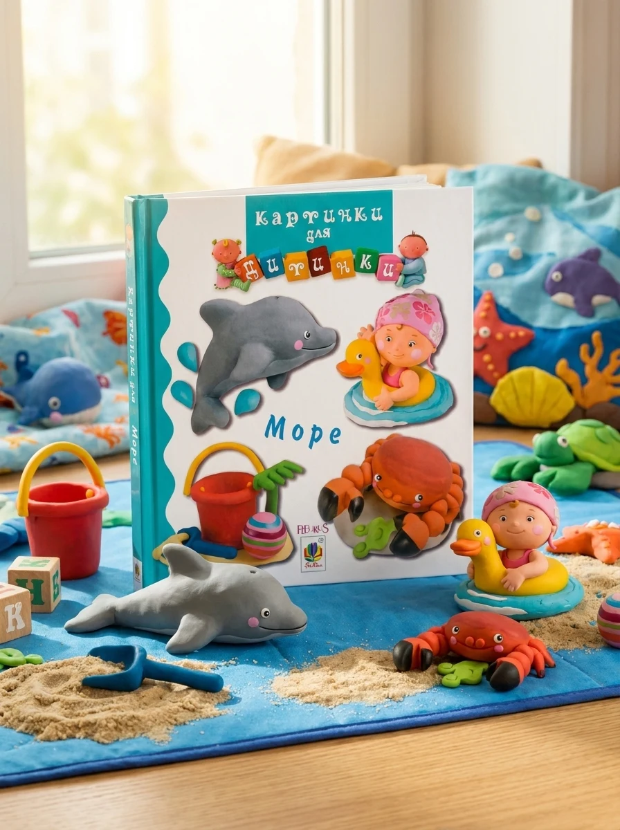Картинки для дитинки. Море — Книги для малят