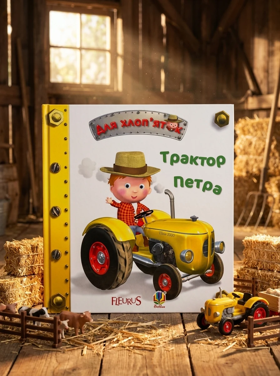 Картинки для дитинки. Трактор Петра — фото 2