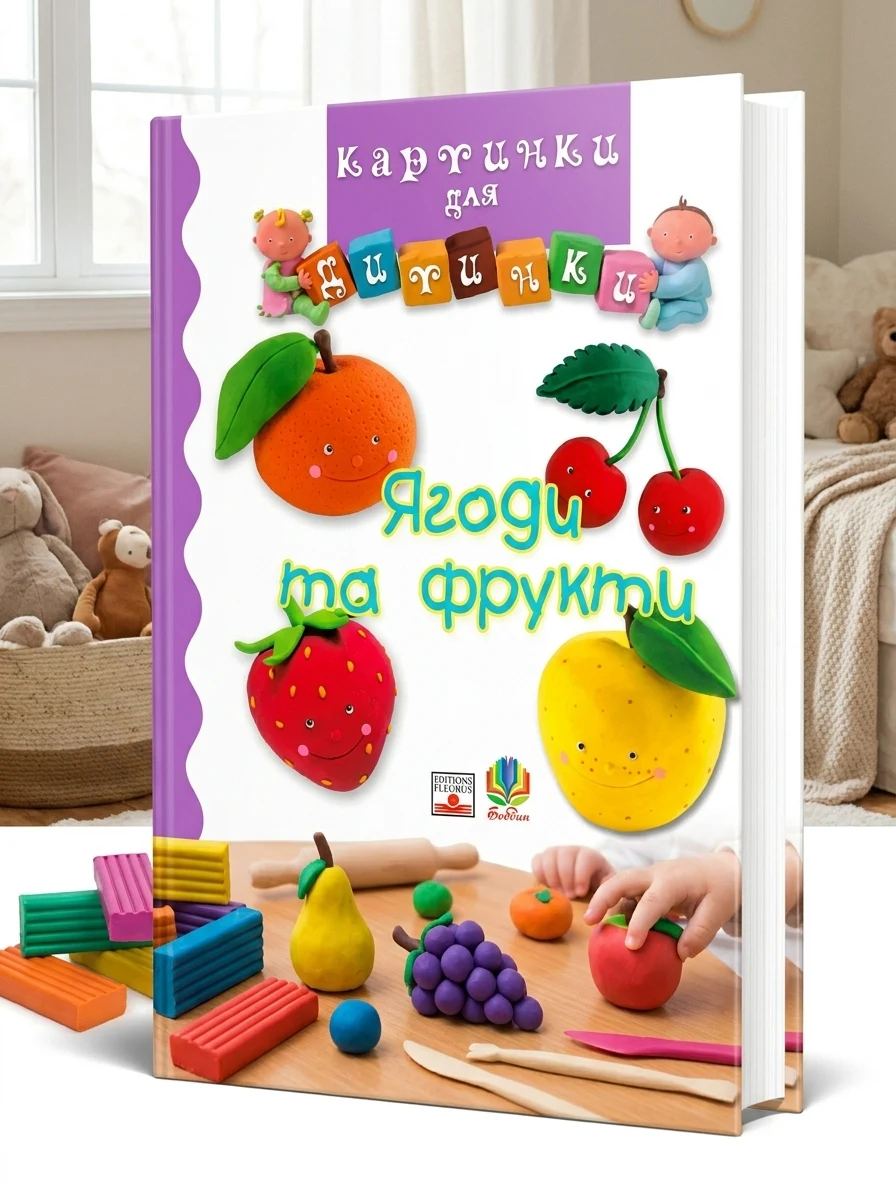 Картинки для дитинки. Ягоди та фрукти — фото 2