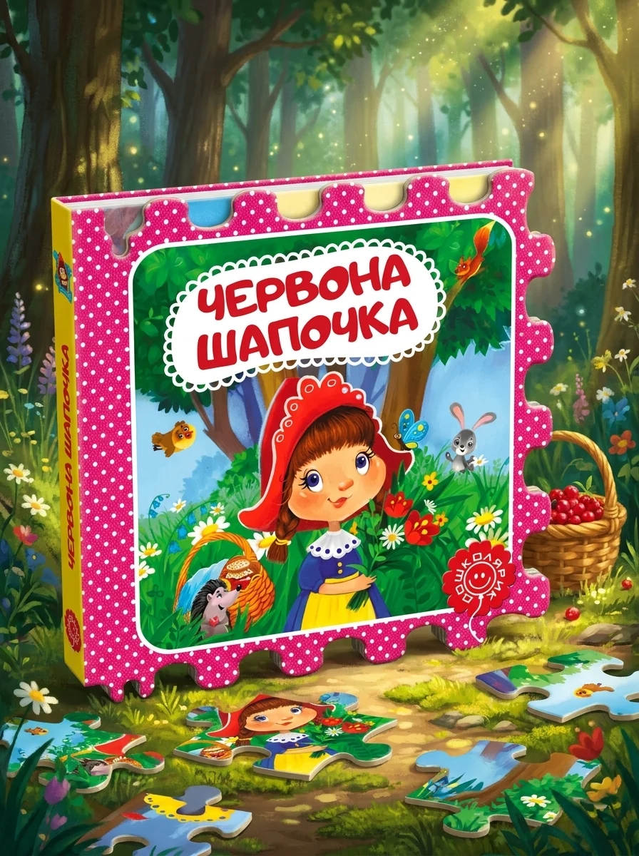 Казка-пазл. Червона Шапочка — фото 2