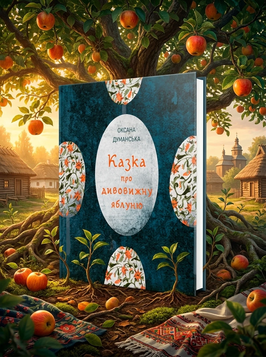 Казка про дивовижну яблуню