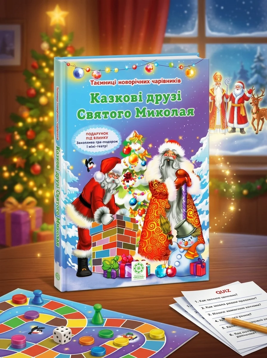Казкові друзі Святого Миколая — Дитяча проза