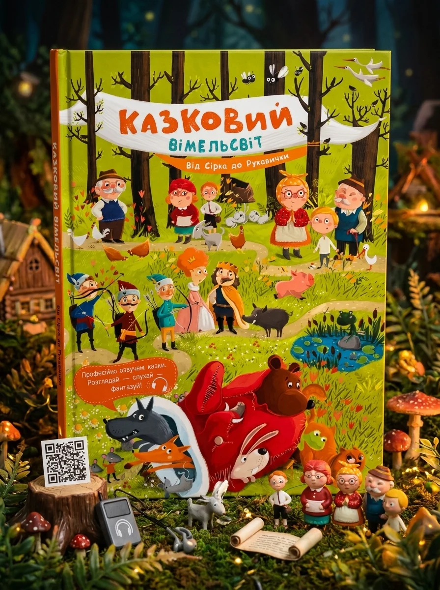 Казковий вімельсвіт. Від Сірка до Рукавички | купити книгу онлайн