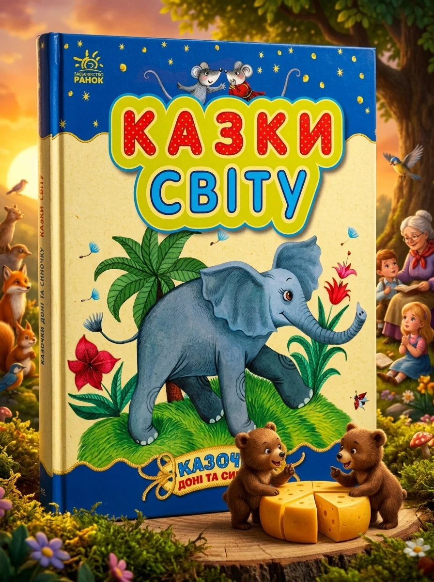Казочки доні та синочку. Казки світу — Казки