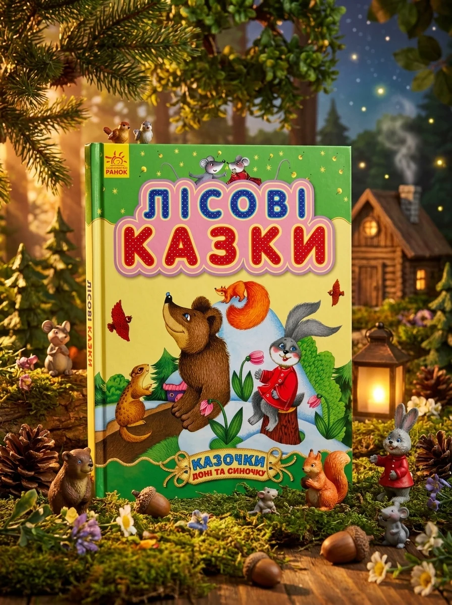 Казочки доні та синочку. Лісові казки — фото 2