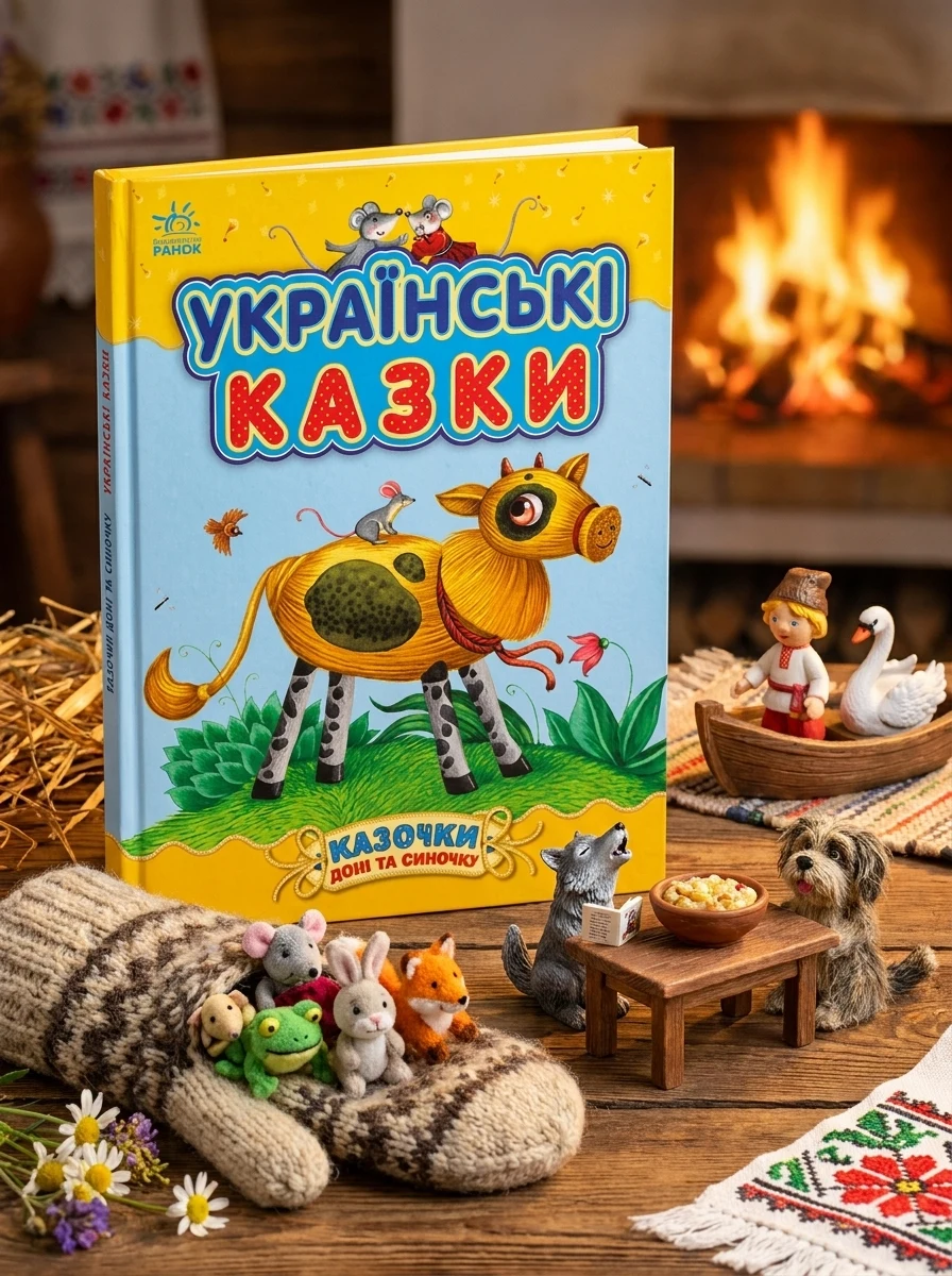 Казочки доні та синочку. Українські казки — Казки