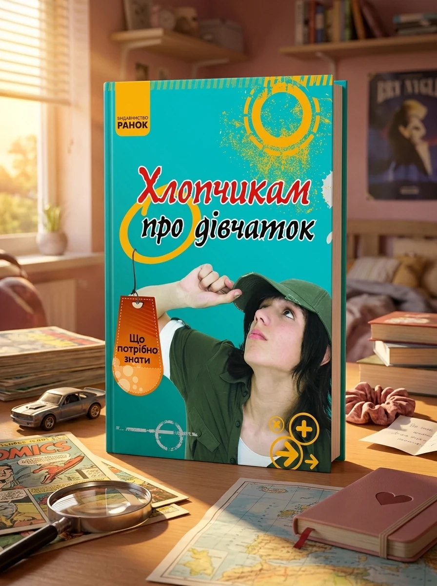 Хлопчикам про дiвчаток — Пізнавальні книги для дітей