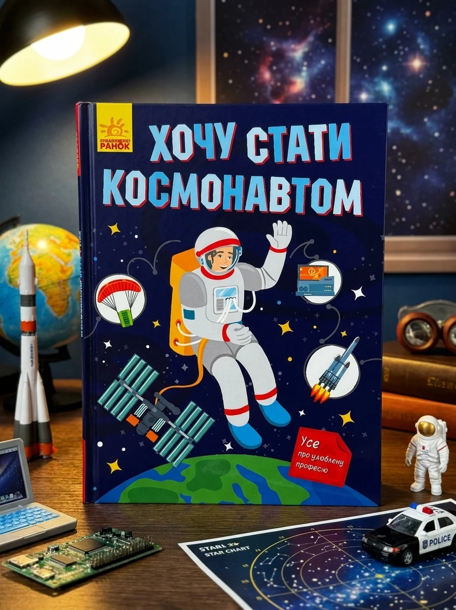 Хочу стати космонавтом | купити книгу онлайн