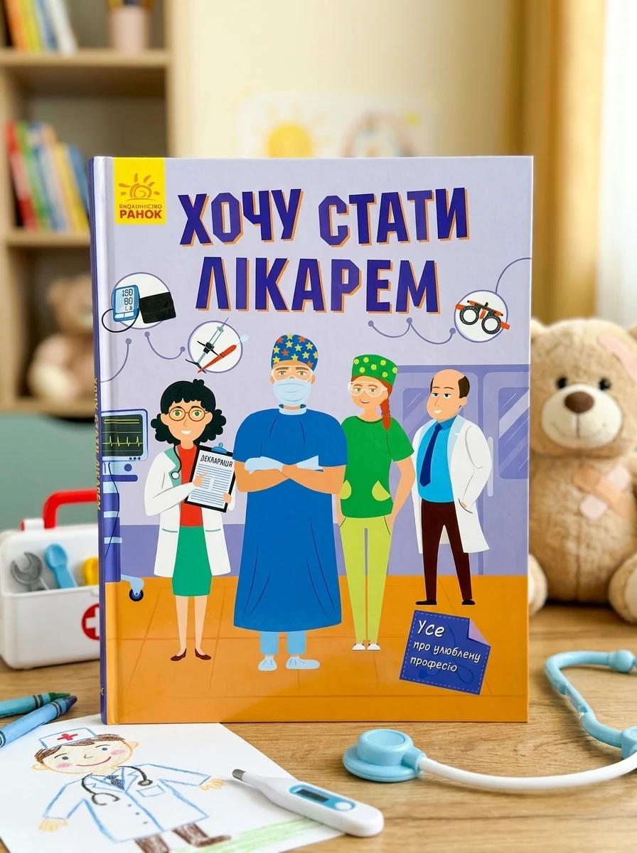 Хочу стати лікарем — Дитячі енциклопедії