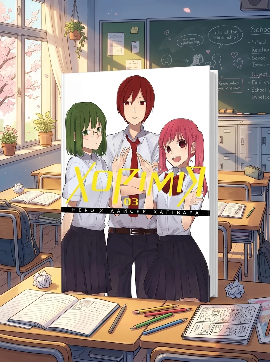 Хорімія. Том 3 — Манґа