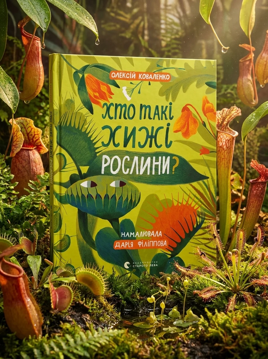Хто такі хижі рослини? — Дитячі енциклопедії