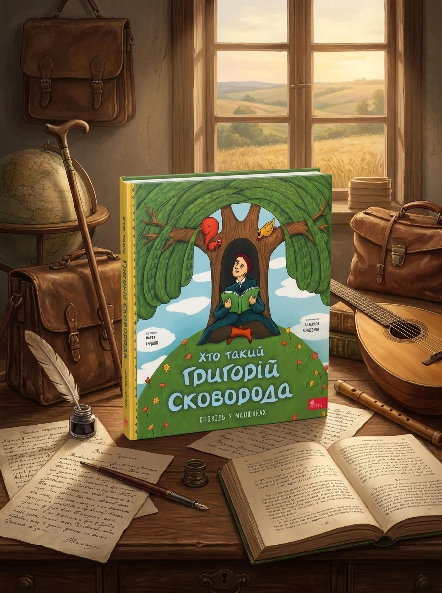 Хто такий Григорій Сковорода. Оповідь у малюнках