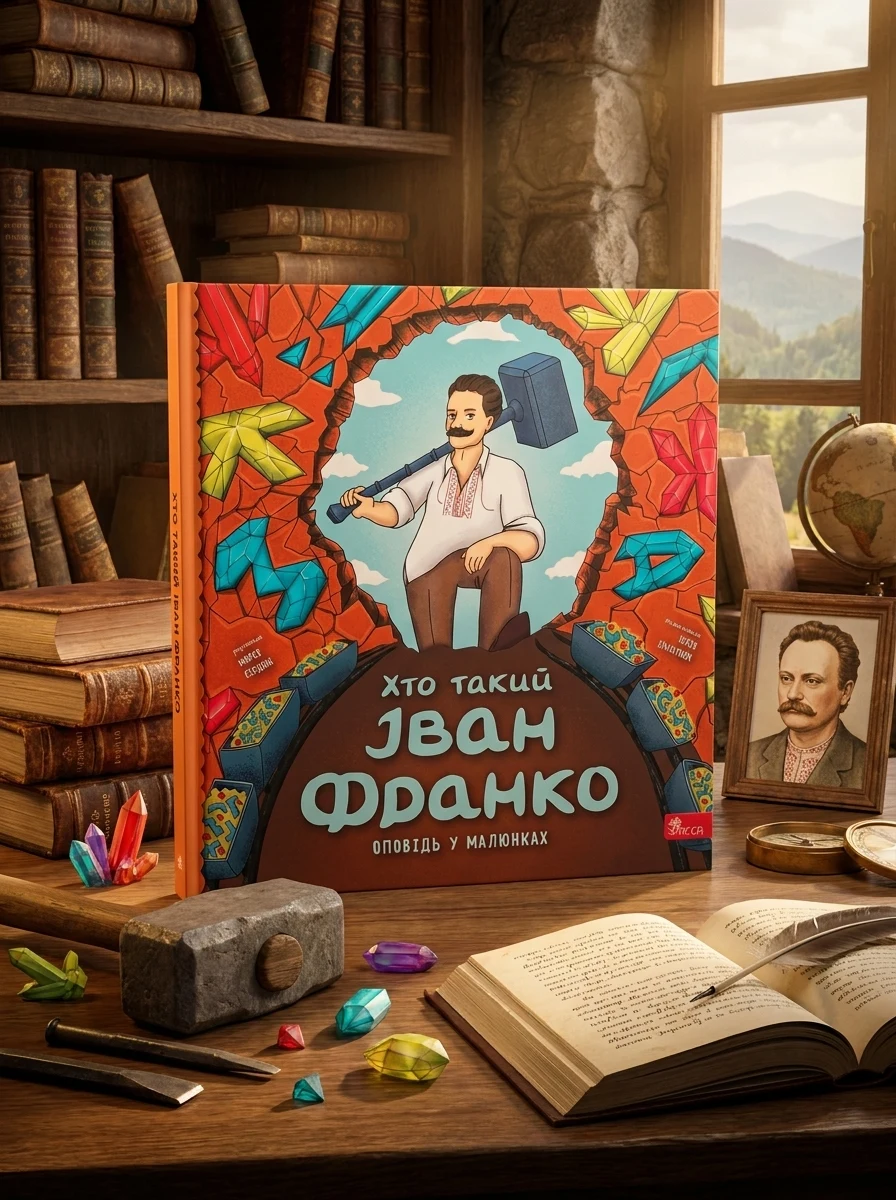 Хто такий Іван Франко. Оповідь у малюнках