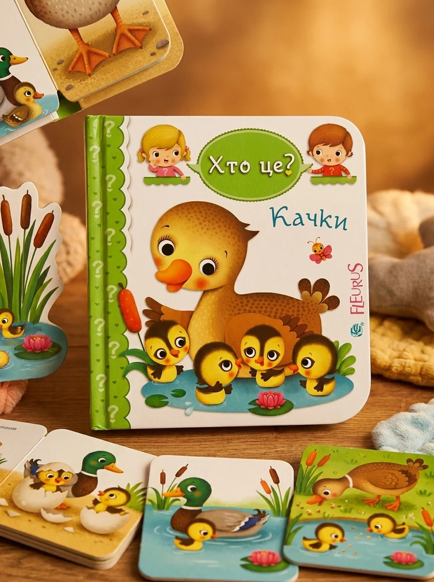 Хто це? Качки — Книги для малят