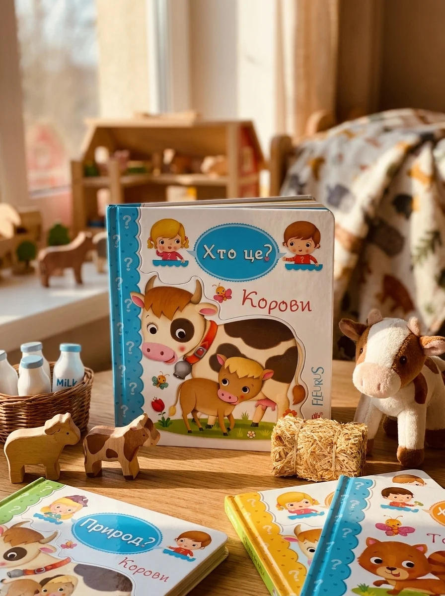 Хто це? Корови — Книги для малят