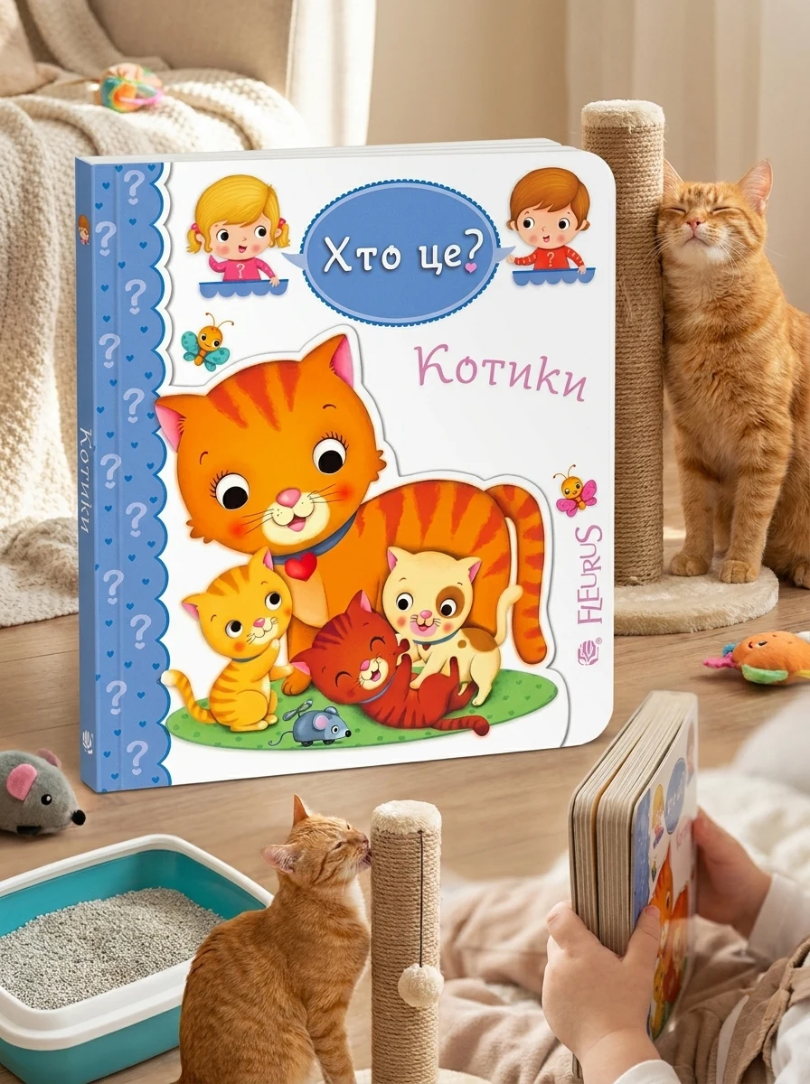 Хто це? Котики — Книги для малят