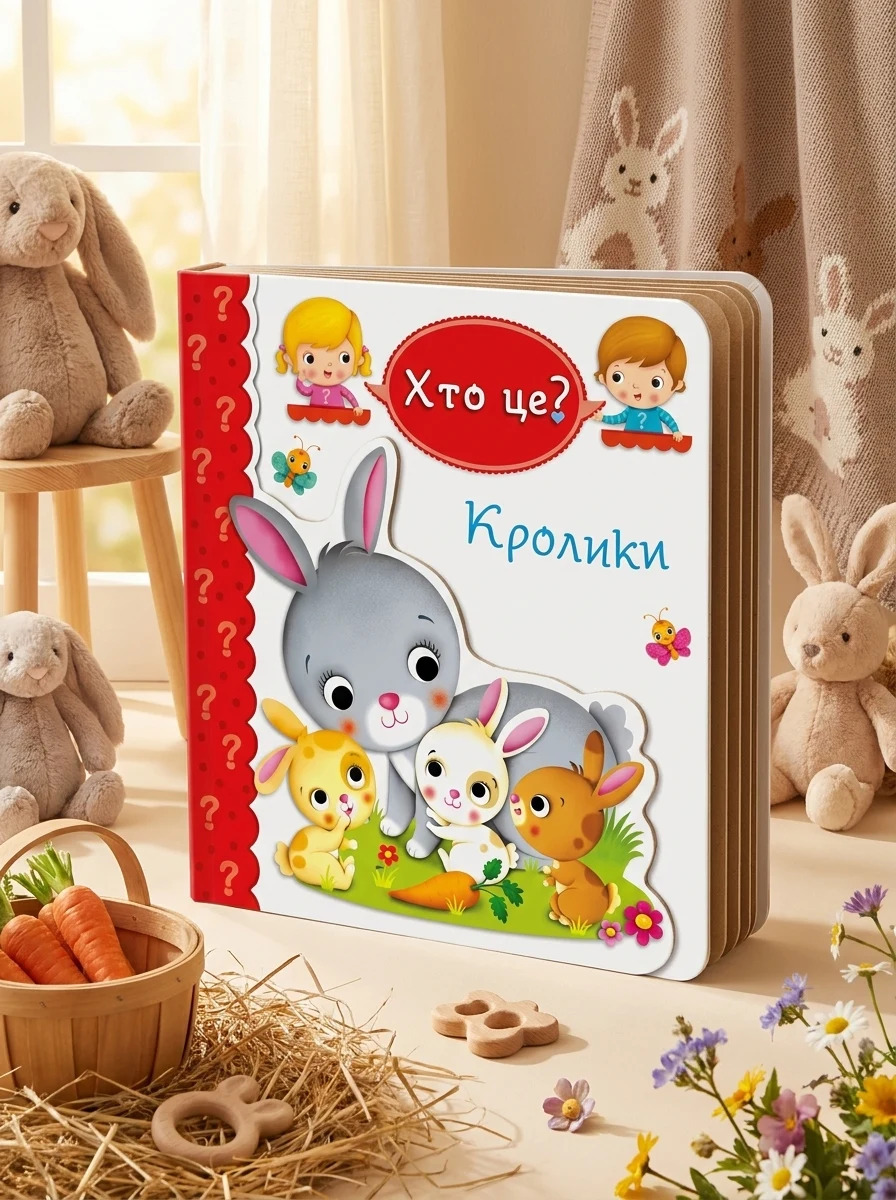 Хто це? Кролики — Книги для малят